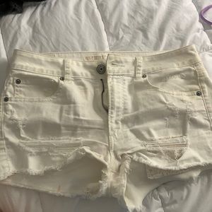 White shorts for the summer